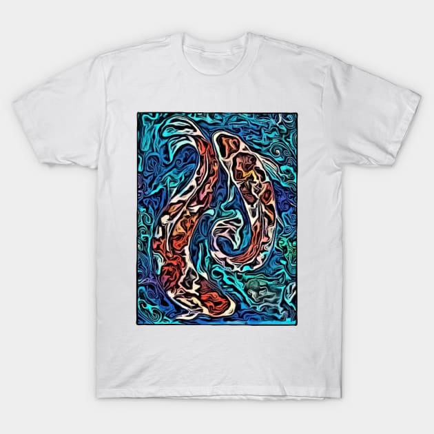 The Koi T-Shirt by cannibaljp